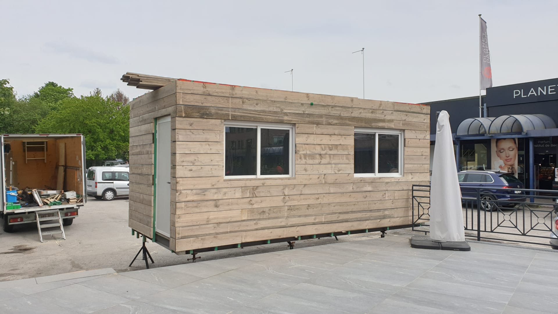 Bekleding hob unit, pop-up frituur Waterloo - Vrago Interieur