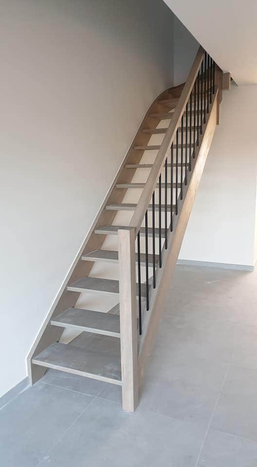 Binnendeuren en trappen appartementen Heusden - Vrago Interieur