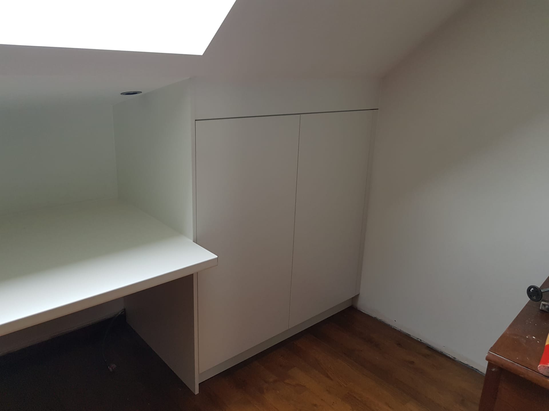 Gyprocwerken en kasten onder dak Zonhoven - Vrago Interieur