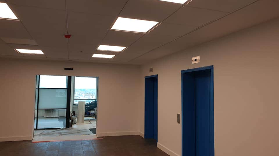 Renovatie lifthal Brussel - Vrago Interieur